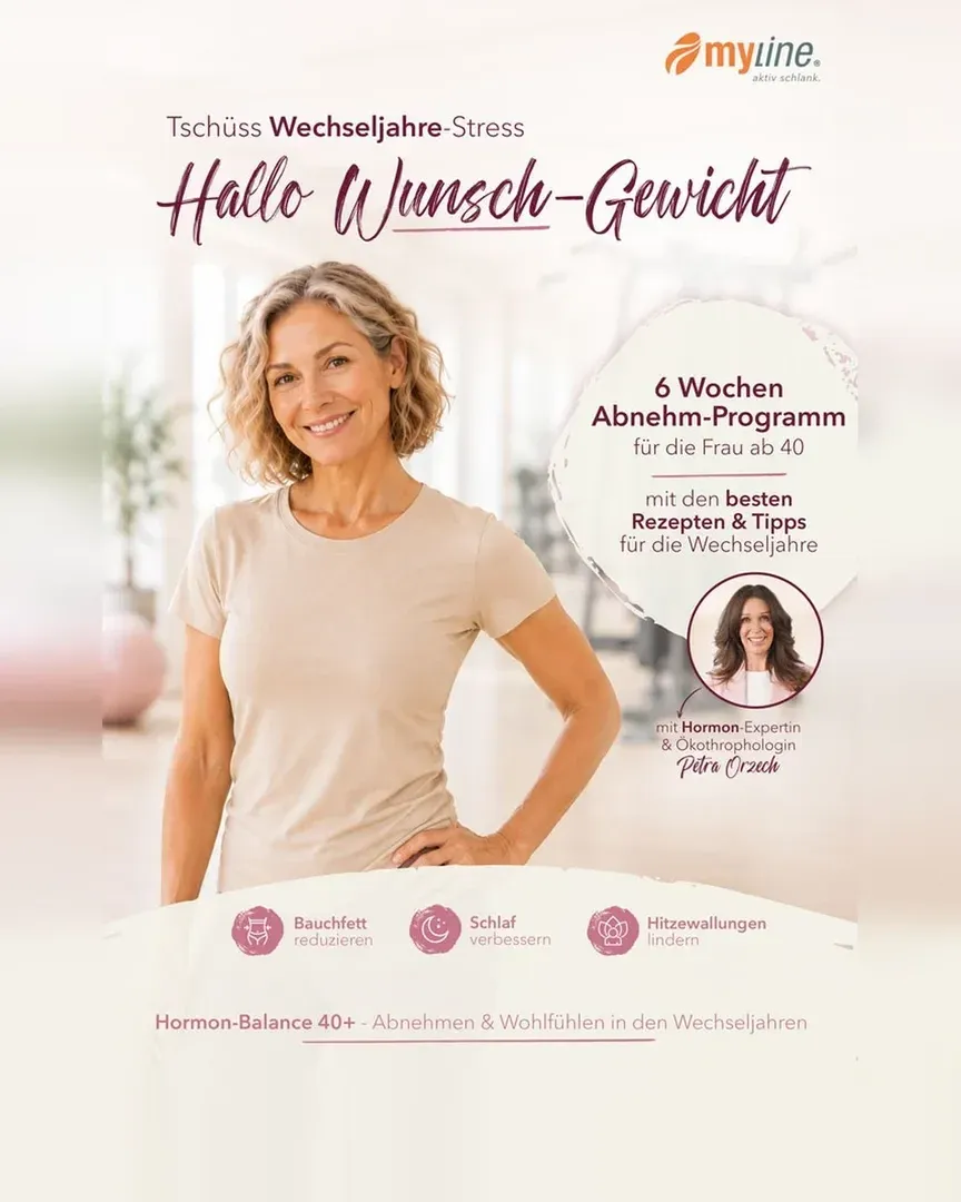 Plakat Hormon-Balance 40+: 6-Wochen-Programm für die Frau ab 40 mit Petra Orzech